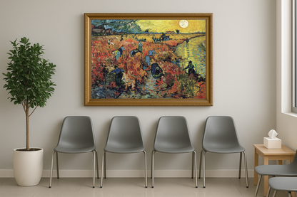 🖼️ La Vigna rossa – Vincent van Gogh (1888)