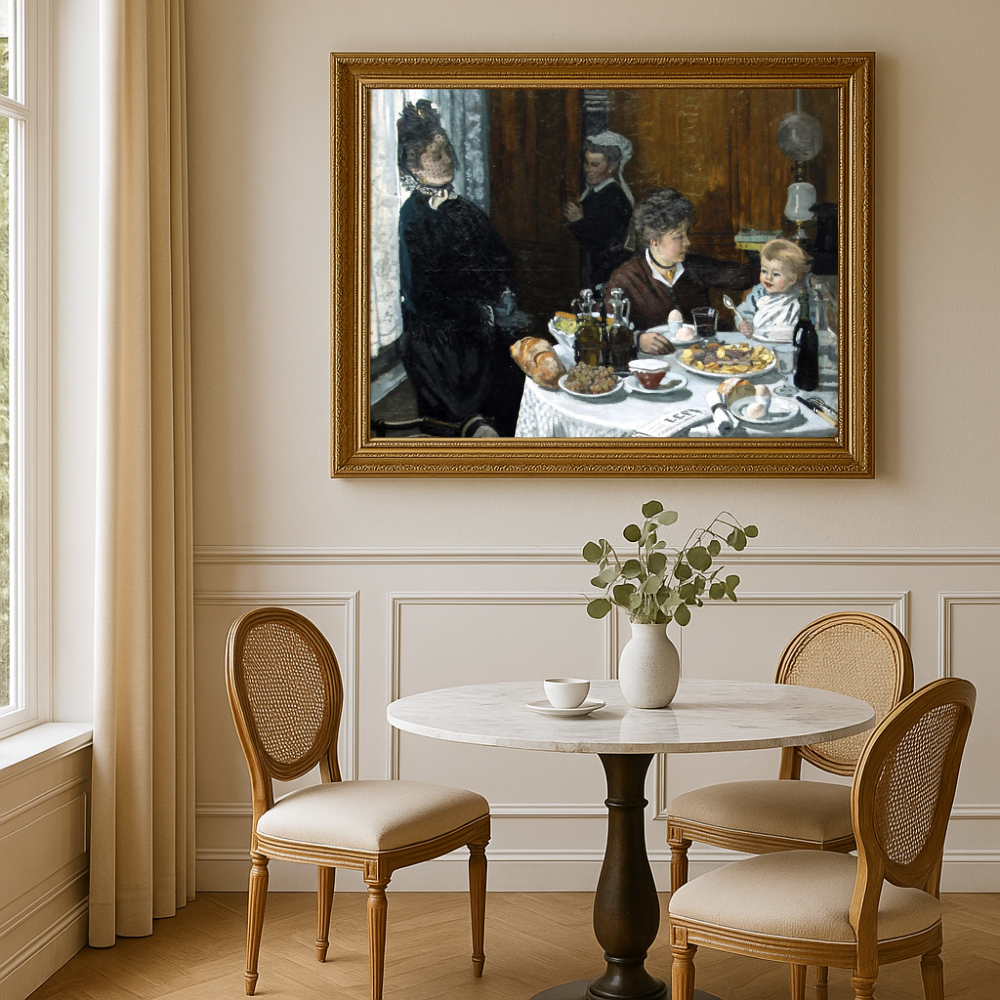🍽️ Il Pranzo – Claude Monet (1868–1869)