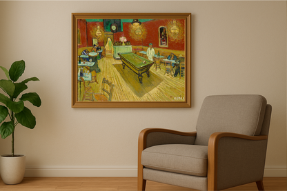 🖼️ Il Caffè di notte – Vincent van Gogh (1888)