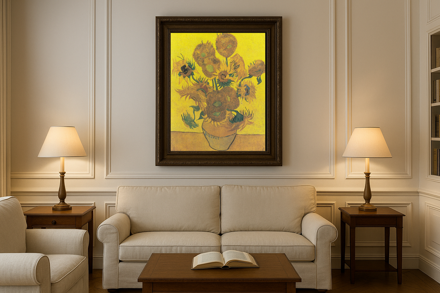 🌻 Vaso con Quindici Girasoli – Vincent van Gogh (1888)