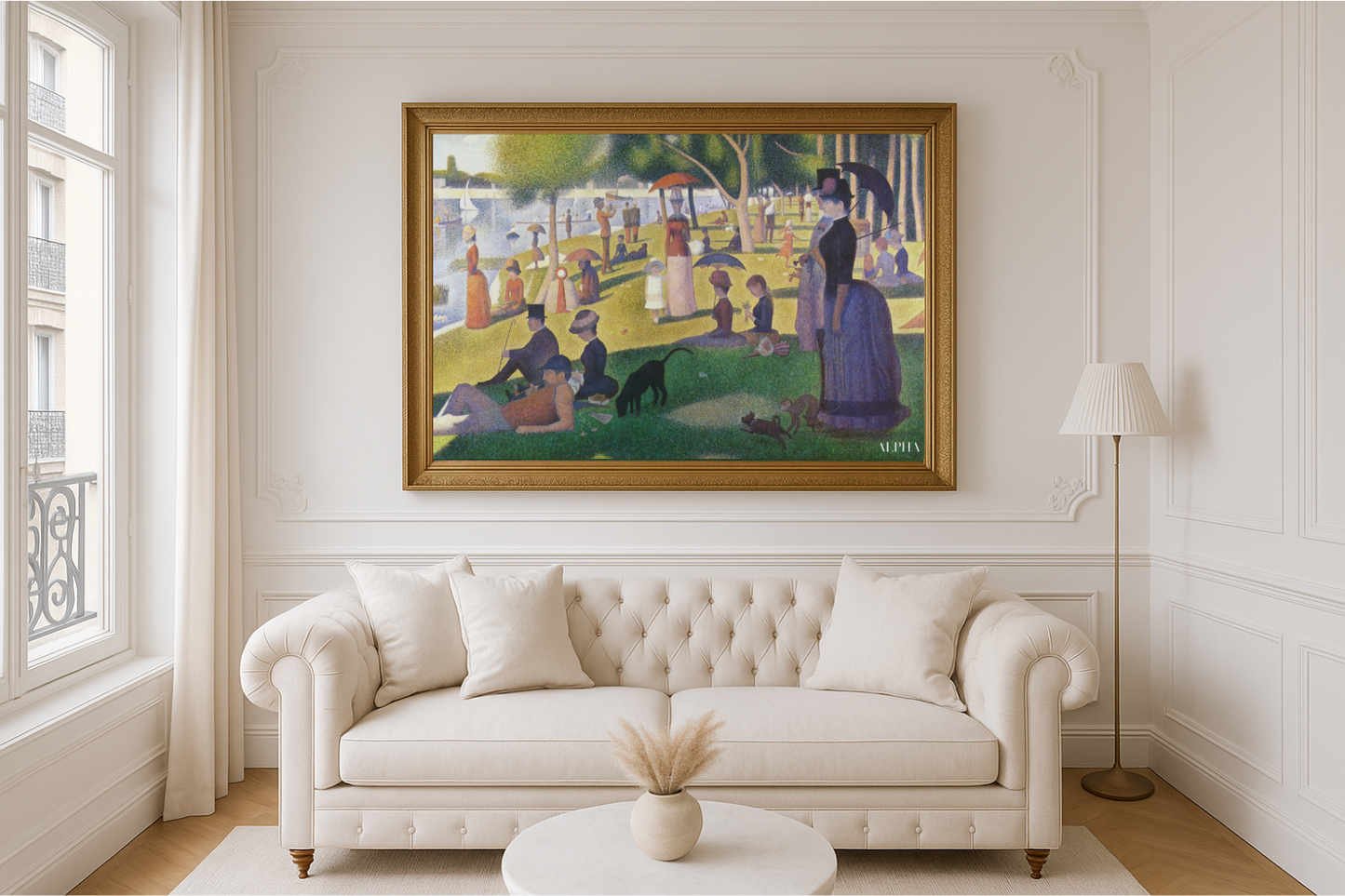 Una domenica pomeriggio all'isola della Grande Jatte - Georges Seurat