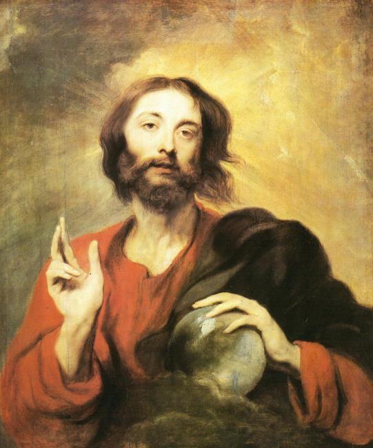 Christus Salvator Mundi - Antoine van Dyck