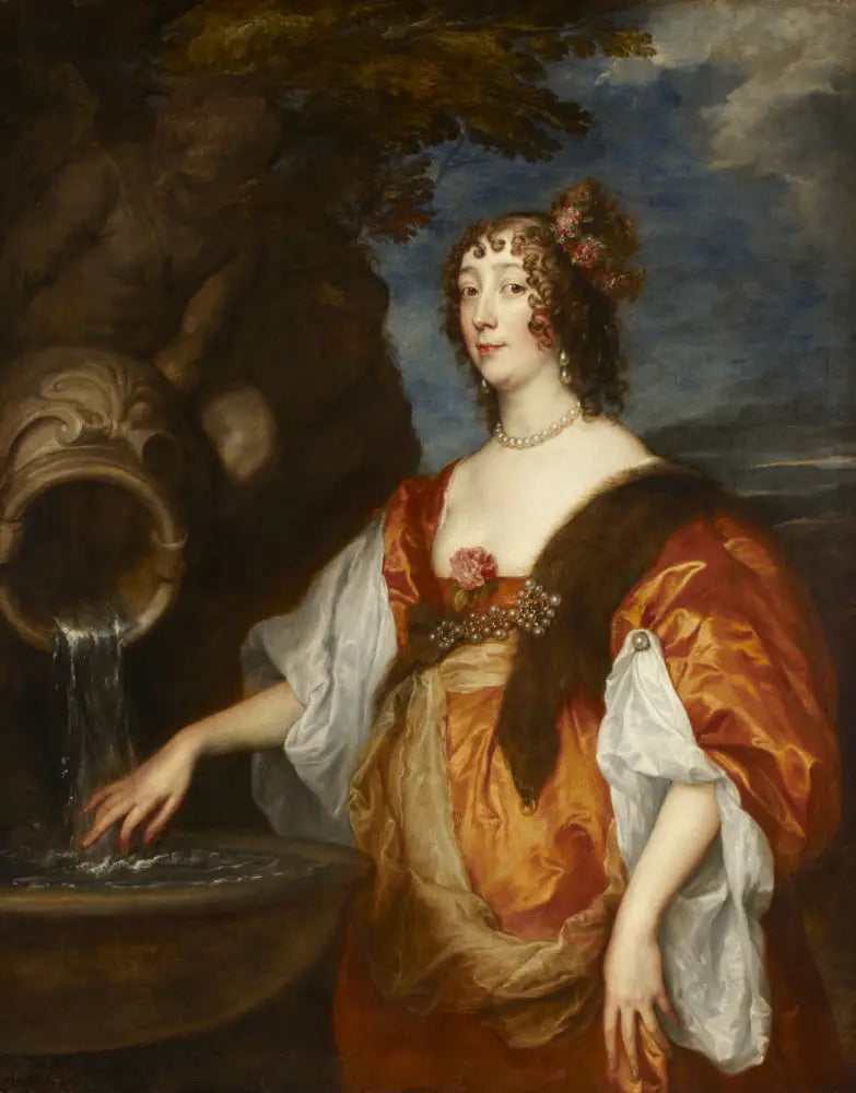 Lady Lucy Percy comtesse de Carlisle (vers 1600 - 1660) - Antoine van Dyck - Alpha Reproduction