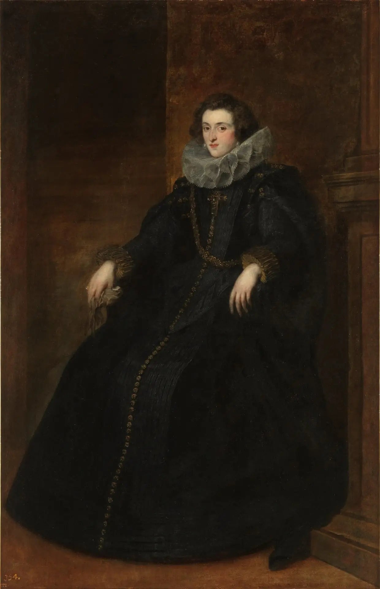 Portrait de Policena Spinola marquise de Leganés - Antoine van Dyck - Alpha Reproduction