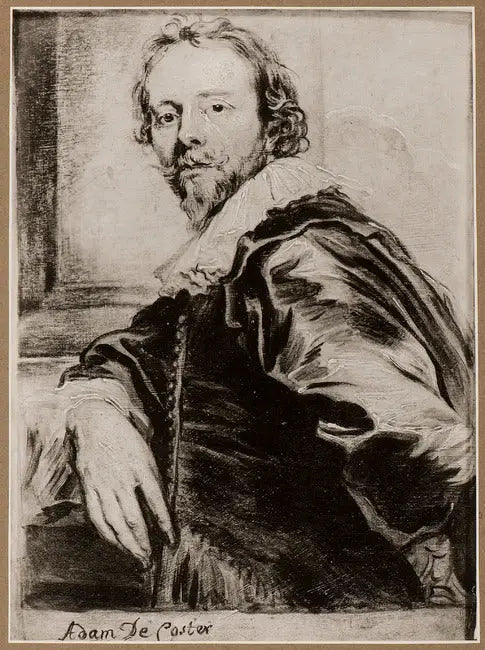 Portrait d’Adam de Coster (mort en 1643) - Antoine van Dyck - Alpha Reproduction