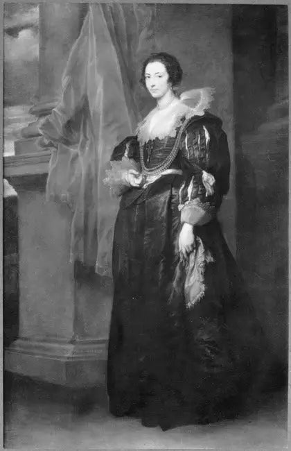 Portrait de Johanna de Blois épouse de Barthélomé de Juge - Antoine van Dyck - Alpha Reproduction