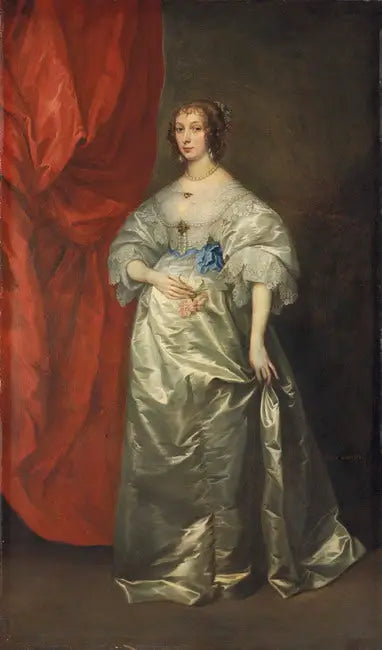 Portrait de Mme Oliver St. John plus tard Lady Poulett - Antoine van Dyck - Alpha Reproduction