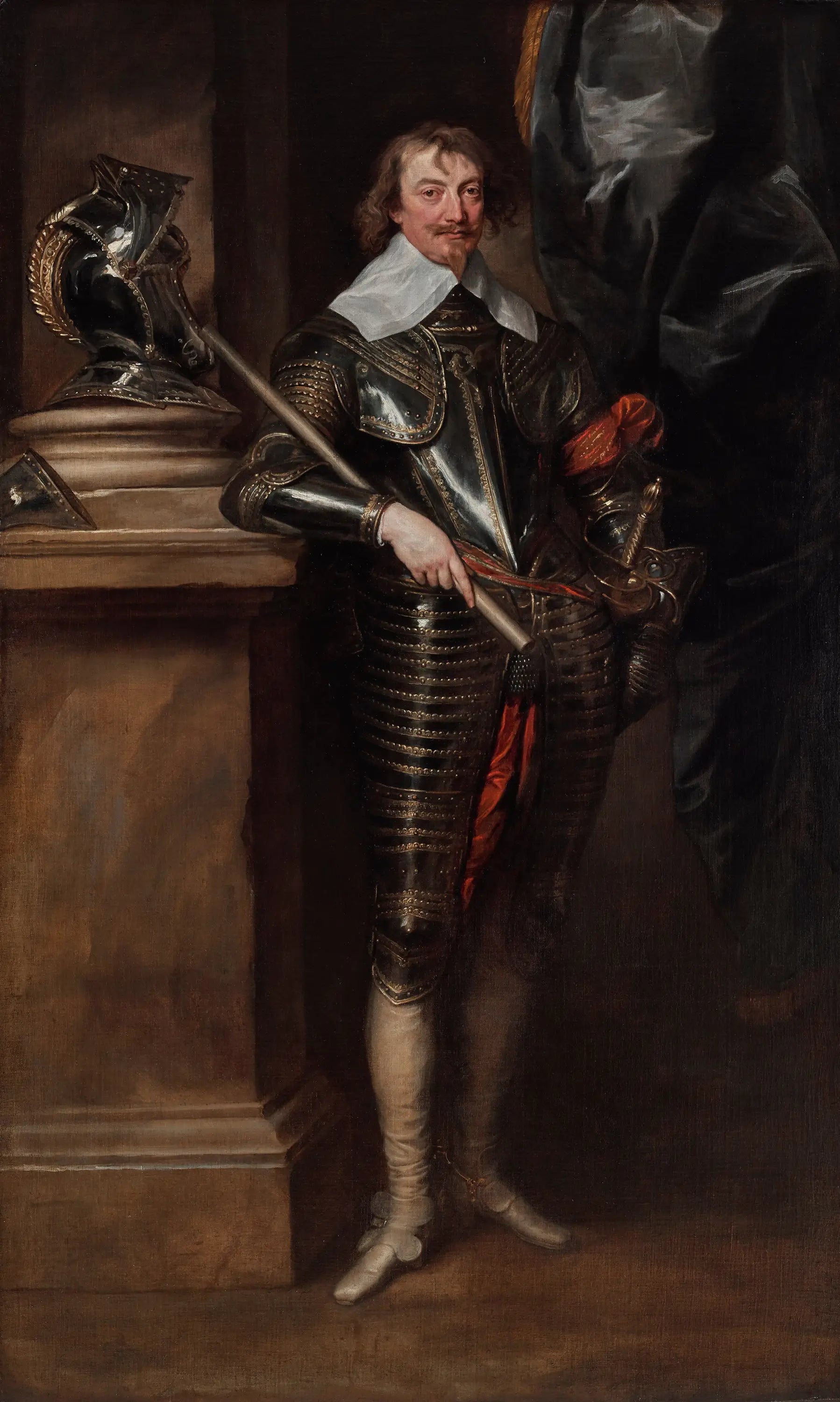 Portrait de Robert Rich deuxième comte de Warwick - Antoine van Dyck - Alpha Reproduction