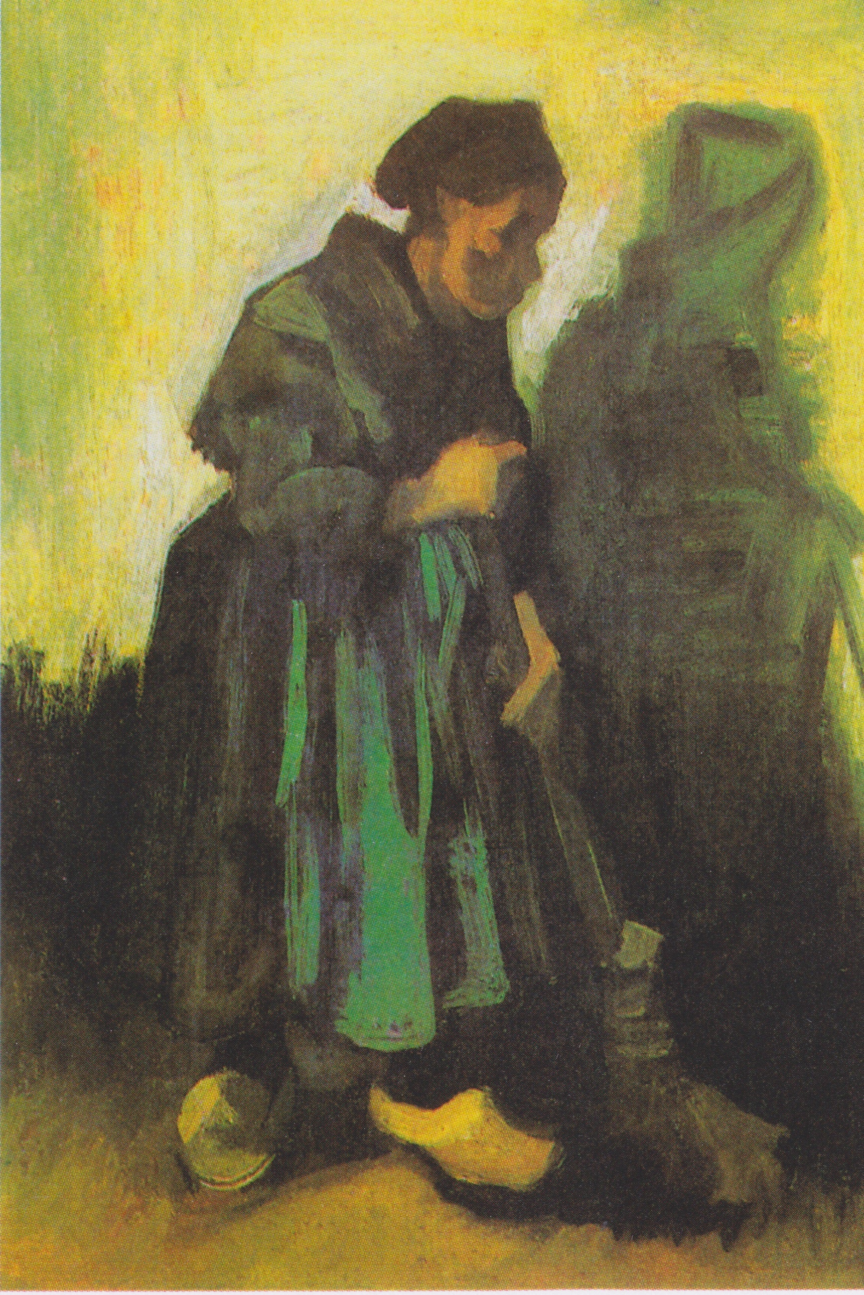 Donna con una scopa - Vincent van Gogh
