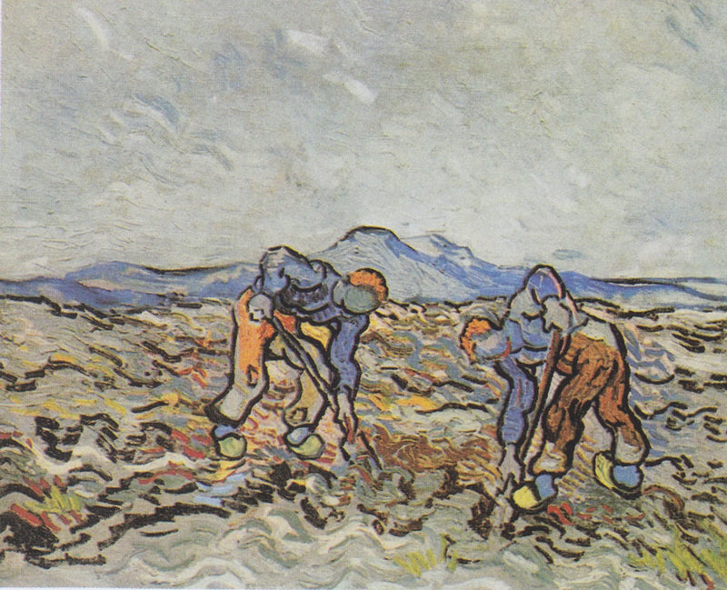 Contadini che raccolgono patate - Vincent van Gogh