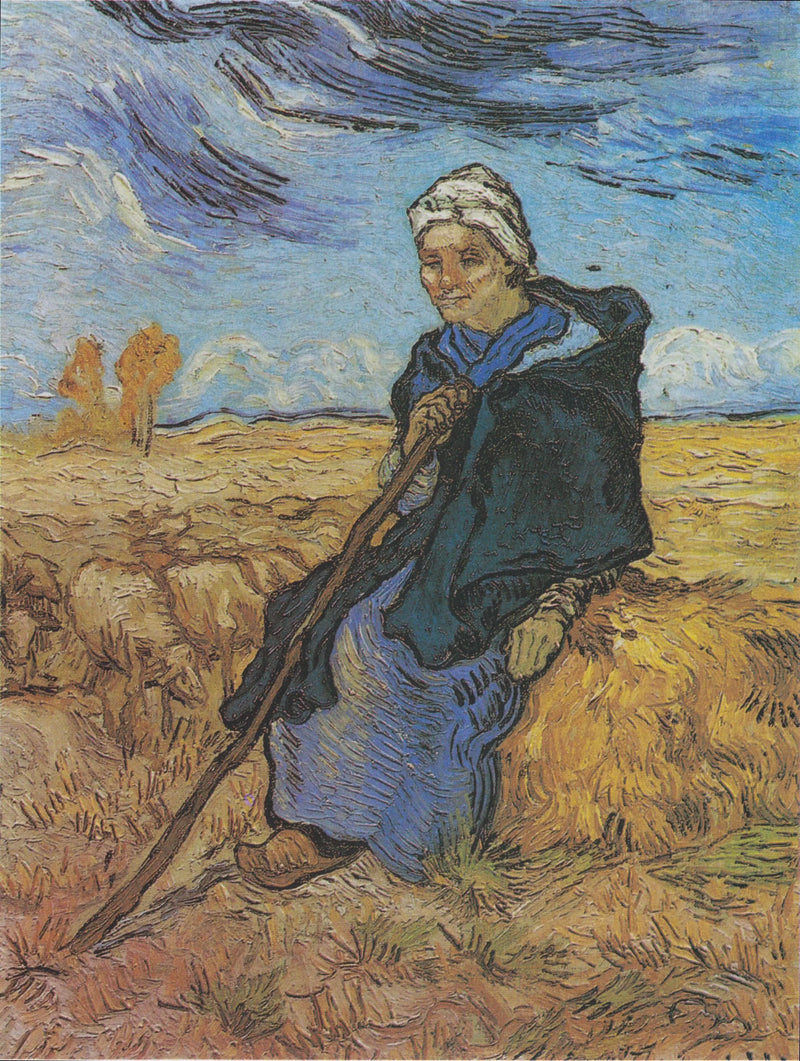 La Pastorella (dopo Millet) - Vincent van Gogh