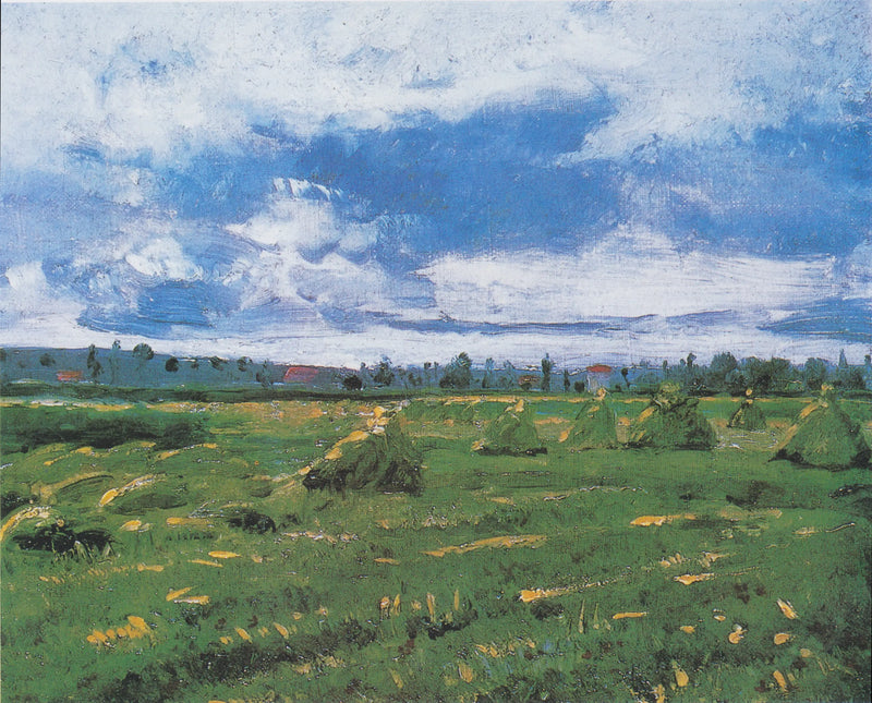Campi di grano con covoni - Vincent van Gogh