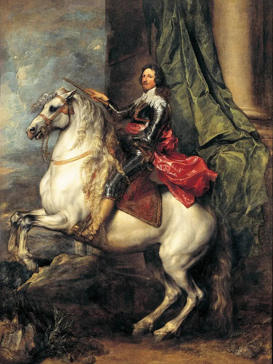 portrait équestre de Thomas de Savoie-Carignan - Antoine van Dyck - Alpha Reproduction