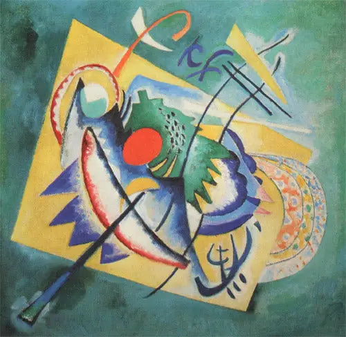 Ovale rosso - Vassily Kandinsky