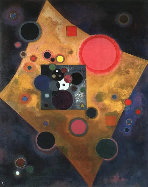 Accento in rosa - Vassily Kandinsky