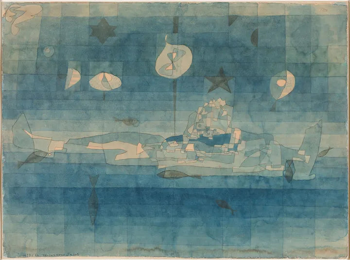 L'Isola sommersa - Paul Klee