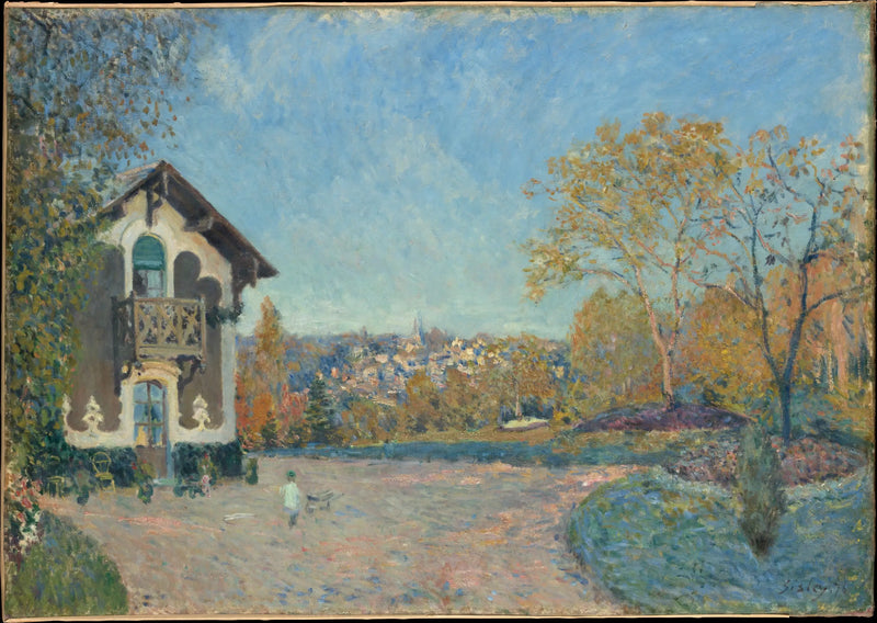 Vista di Marly-le-Roi da Cœur-Volant - Alfred Sisley