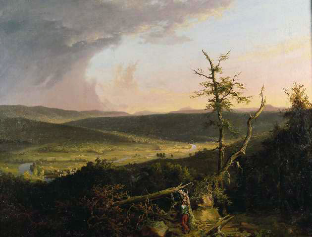 Vue sur la Schoharie - Thomas Cole