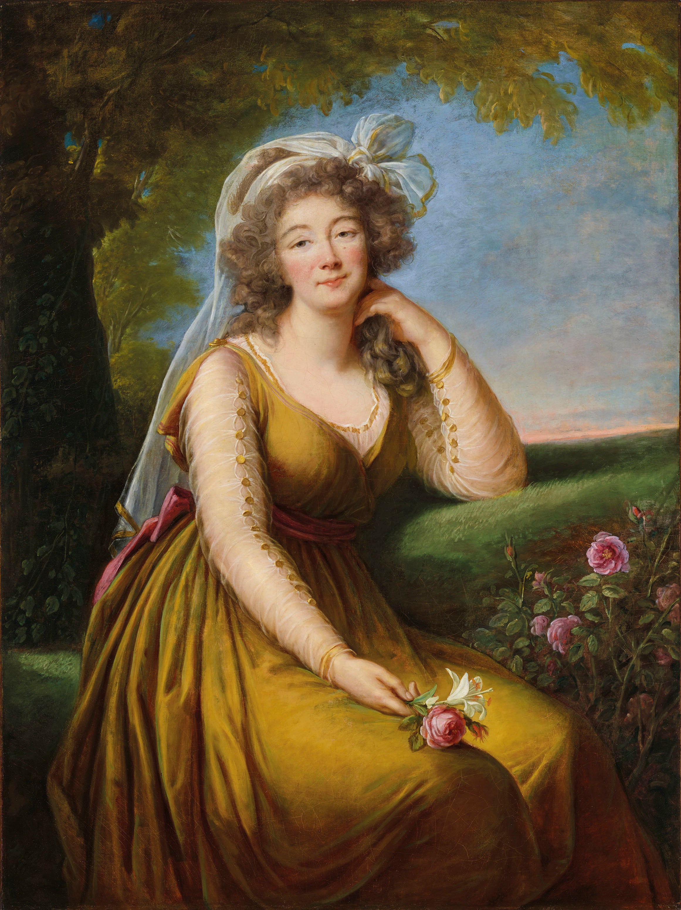 Portrait de Madame du Barry - Élisabeth Vigée Le Brun