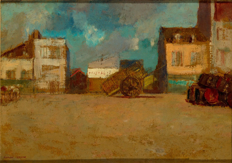 Place du Village, Bretagna - Odilon Redon
