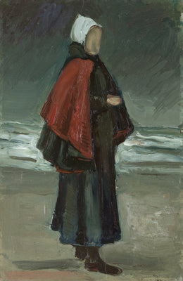 La donna del pescatore sulla spiaggia - Vincent van Gogh