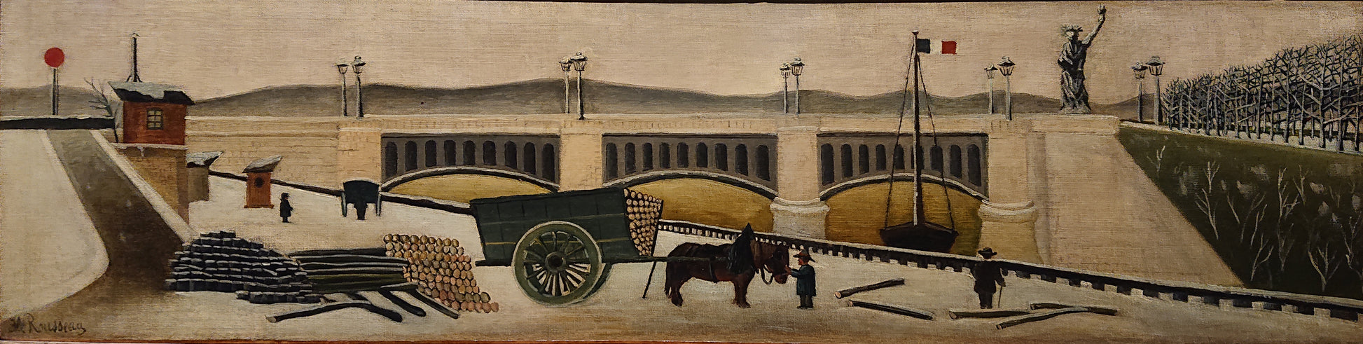 Le Pont de Grenelle - Henri Rousseau