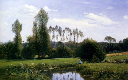 Veduta di Rouelles – Claude Monet (circa 1858–1859)