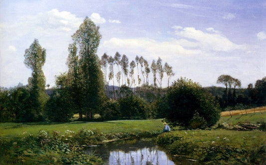 Veduta di Rouelles – Claude Monet (circa 1858–1859)