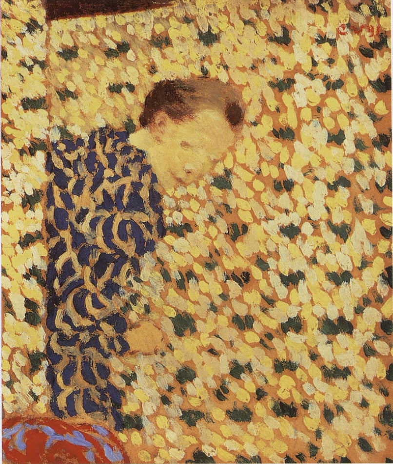 La porte entrebâillée - Édouard Vuillard