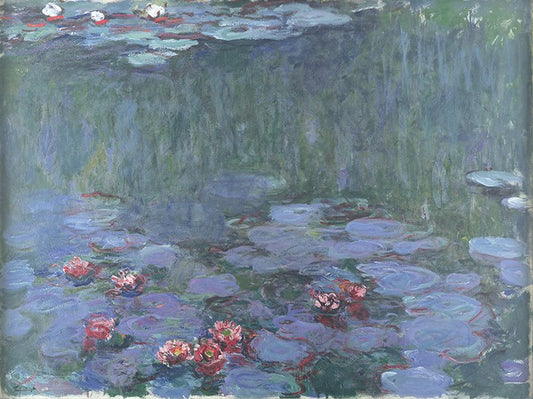 💠 Ninfee dai Riflessi Profondi – Claude Monet (circa 1914–1917)