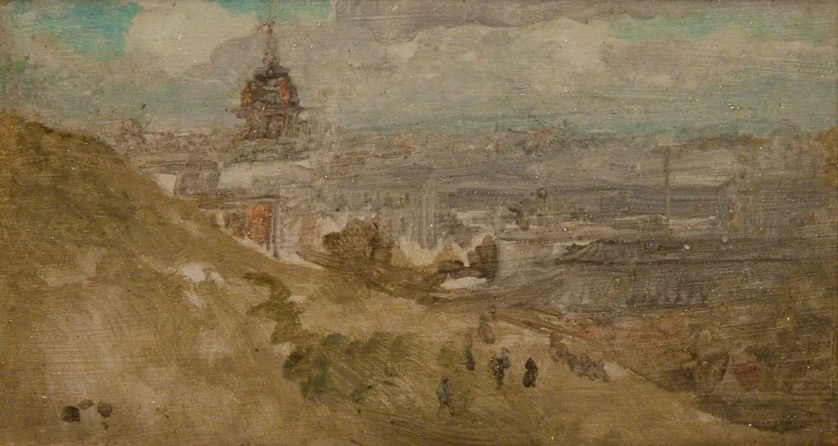 Reproduction du tableau « Un dôme lointain - James Abbott McNeill Whistler » par Alpha Reproduction en peinture à l’huile