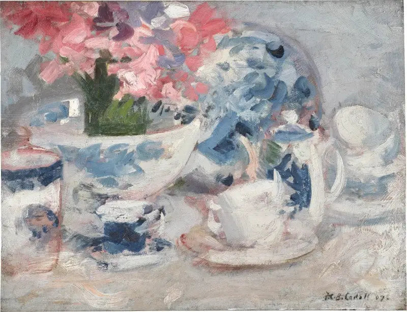 Bianco, rosa e blu - Francis Cadell
