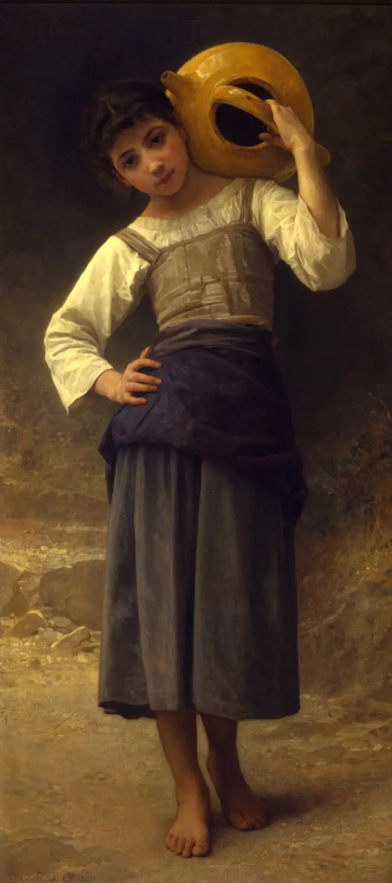 La ragazza dell'acqua - Bouguereau