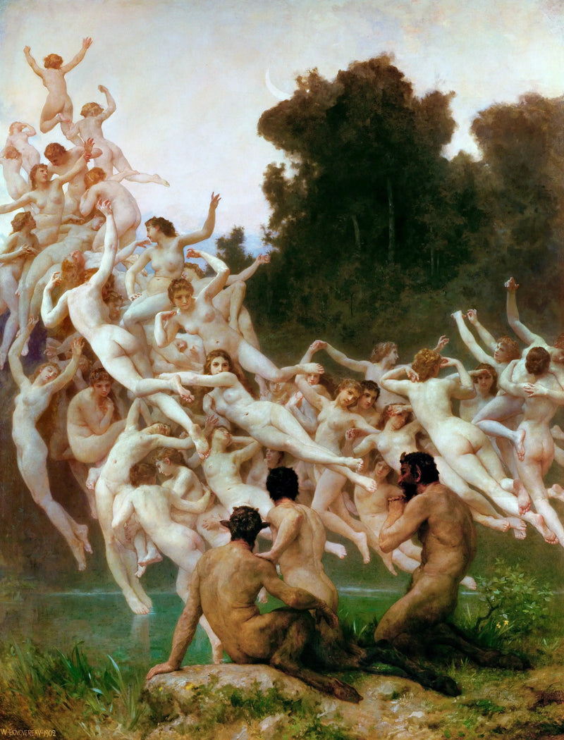 Le Oreade - Bouguereau