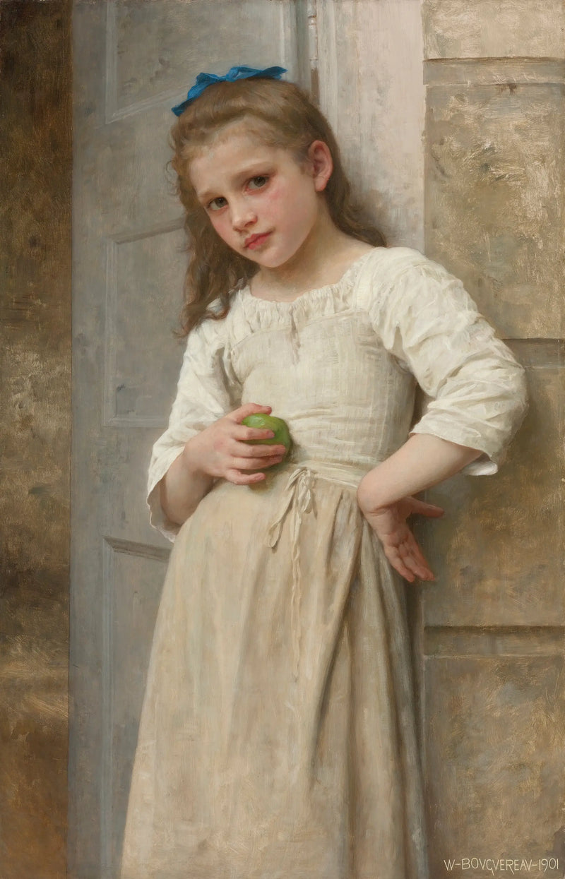 Yvonne sulla soglia della porta - Bouguereau