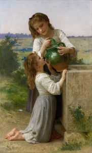 Alla fontana - Bouguereau