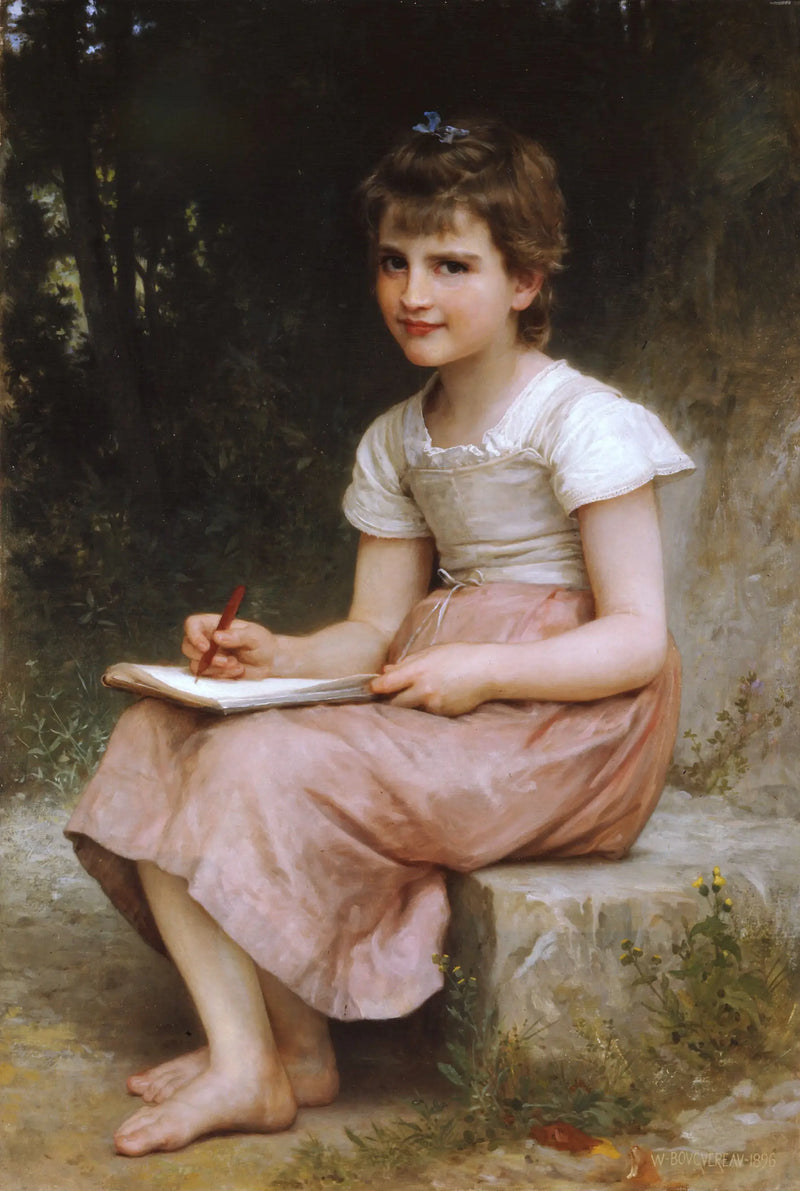 Una vocazione - Bouguereau