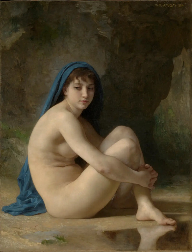 Bagnante seduta - Bouguereau