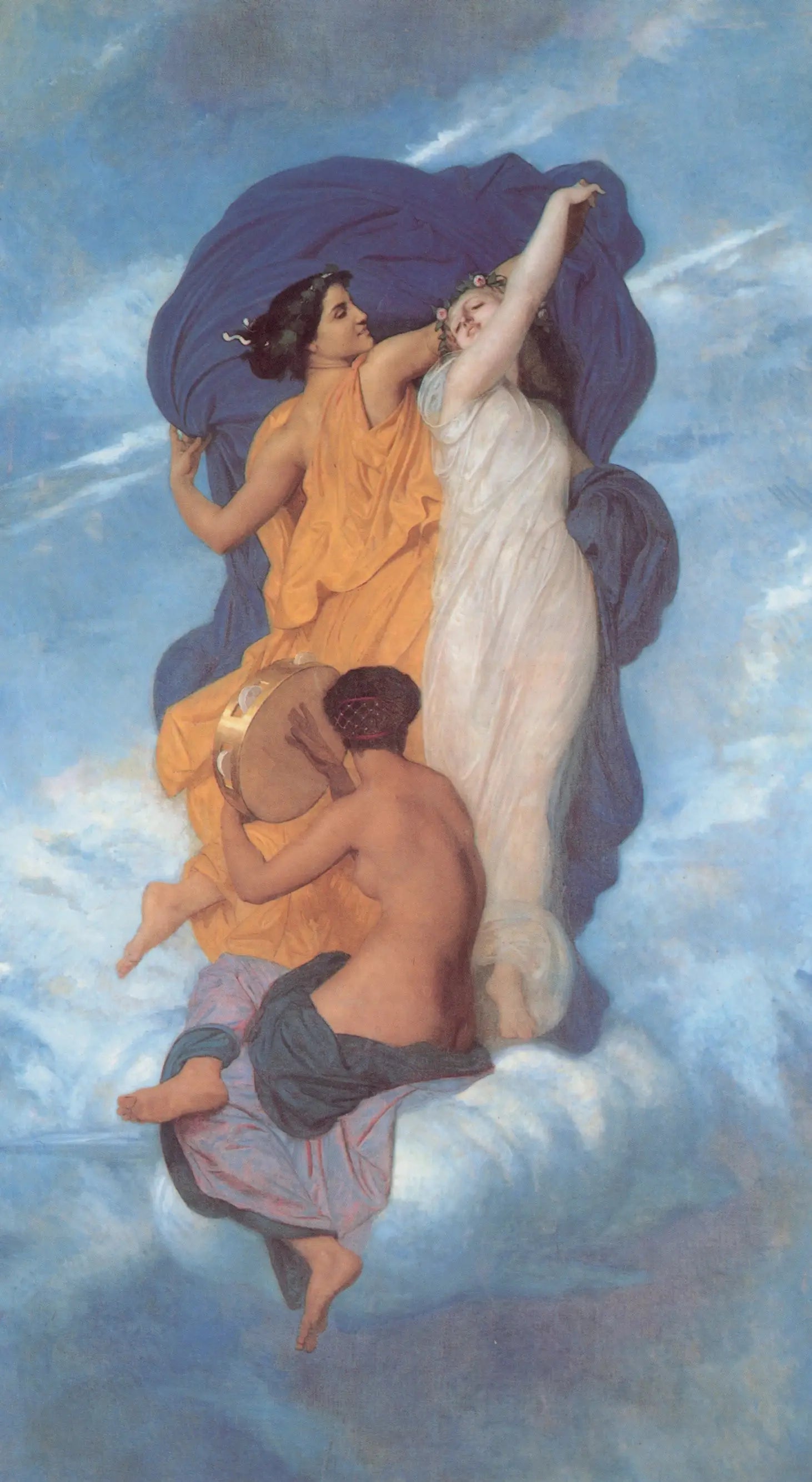 Reproduction du tableau « La Danse - Bouguereau » par Alpha Reproduction en peinture à l’huile