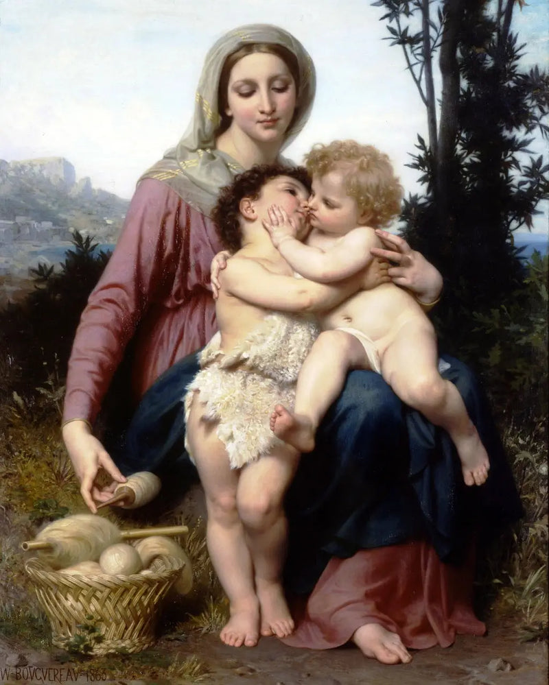 La Sacra Famiglia - Bouguereau