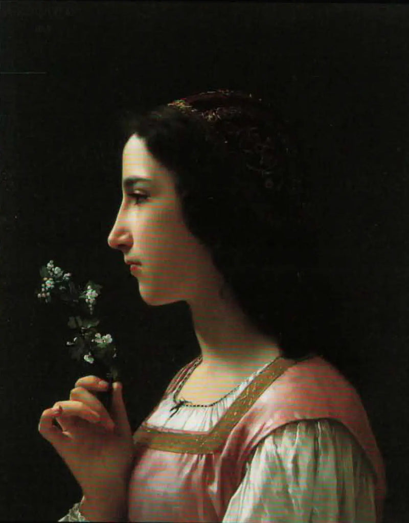 Il fiore di biancospino - Bouguereau
