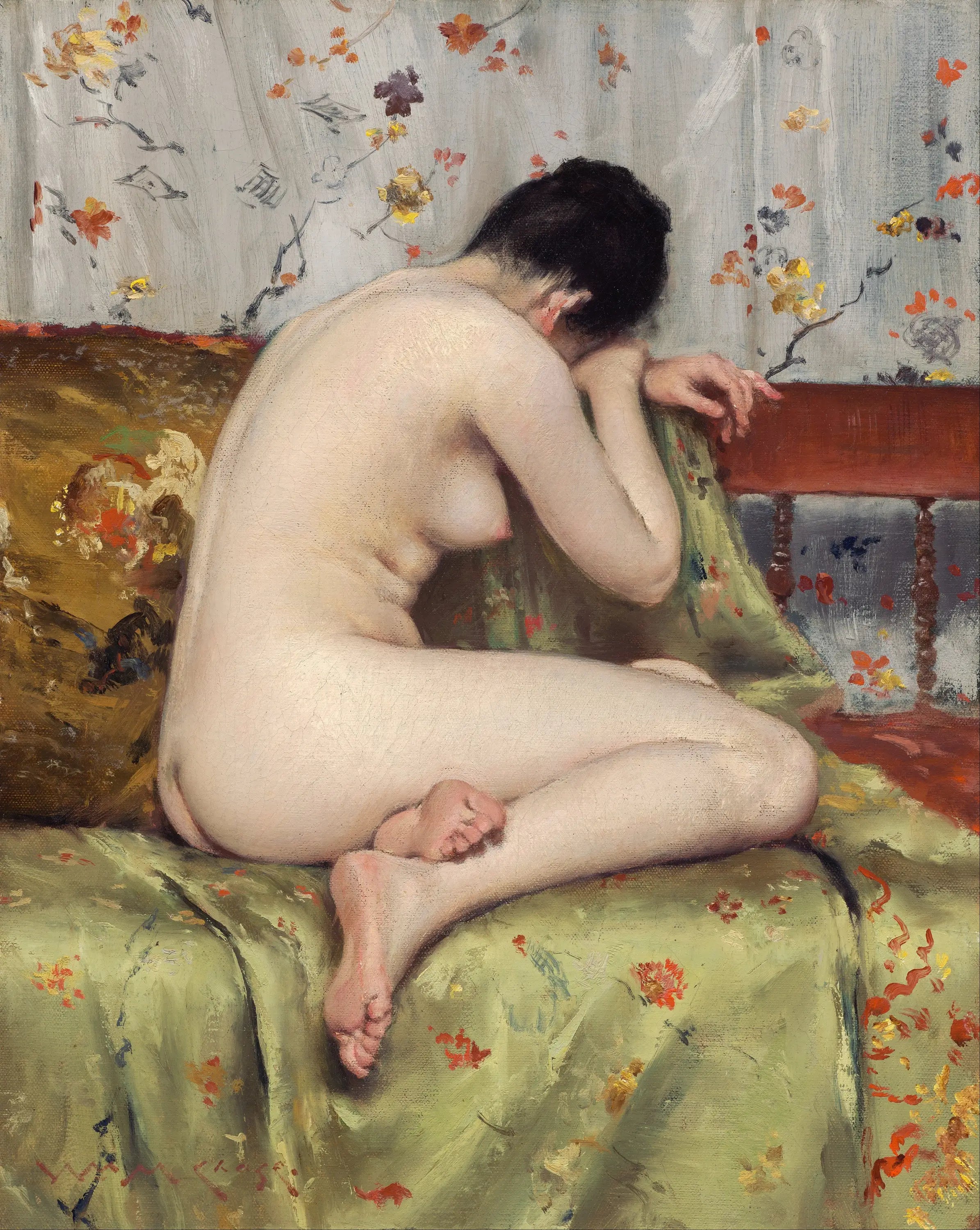 Une Madeleine moderne - William Merritt Chase - Alpha Reproduction