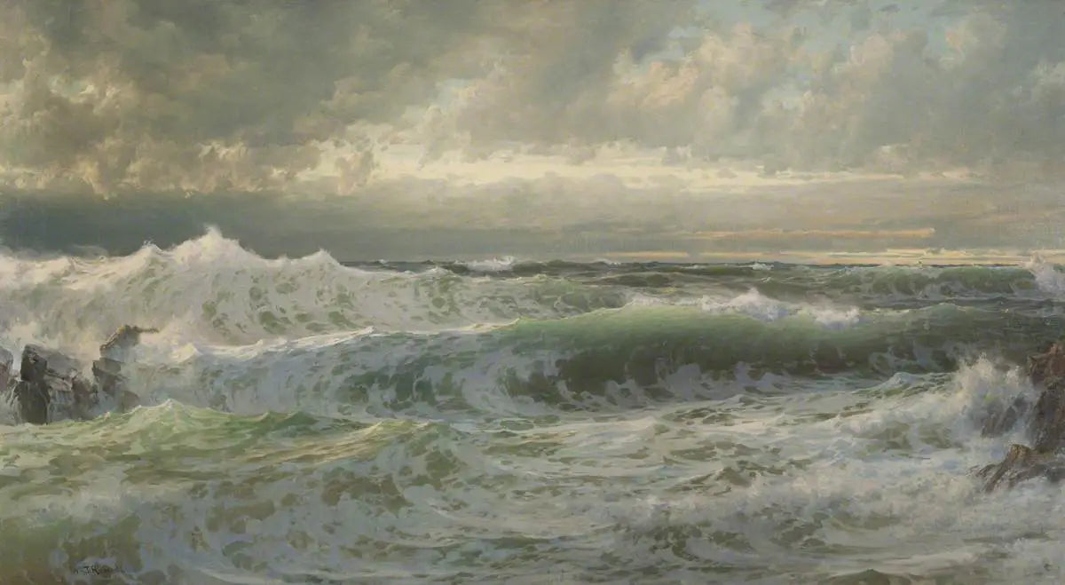 Après une tempête - William Trost Richards - Alpha Reproduction