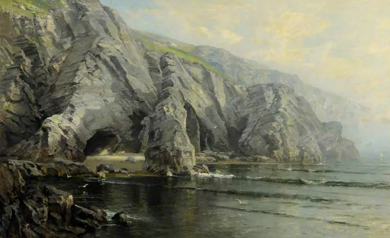 Baie du Moulin Huet Guernesey - William Trost Richards - Alpha Reproduction
