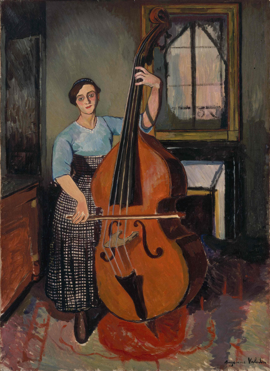 Femme à la contrebasse — Suzanne Valadon