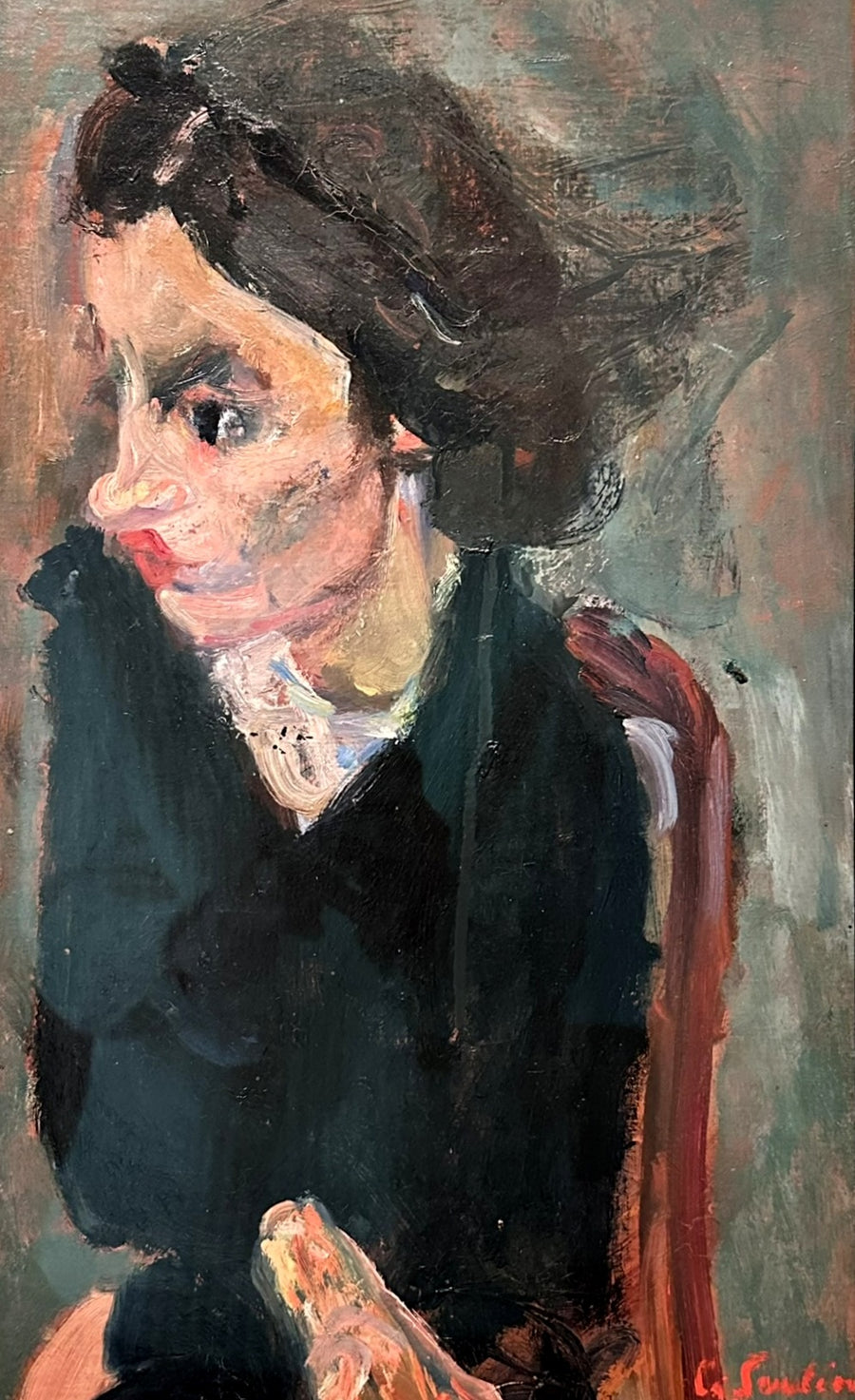 Woman in Profile (1937) - Chaim Soutine