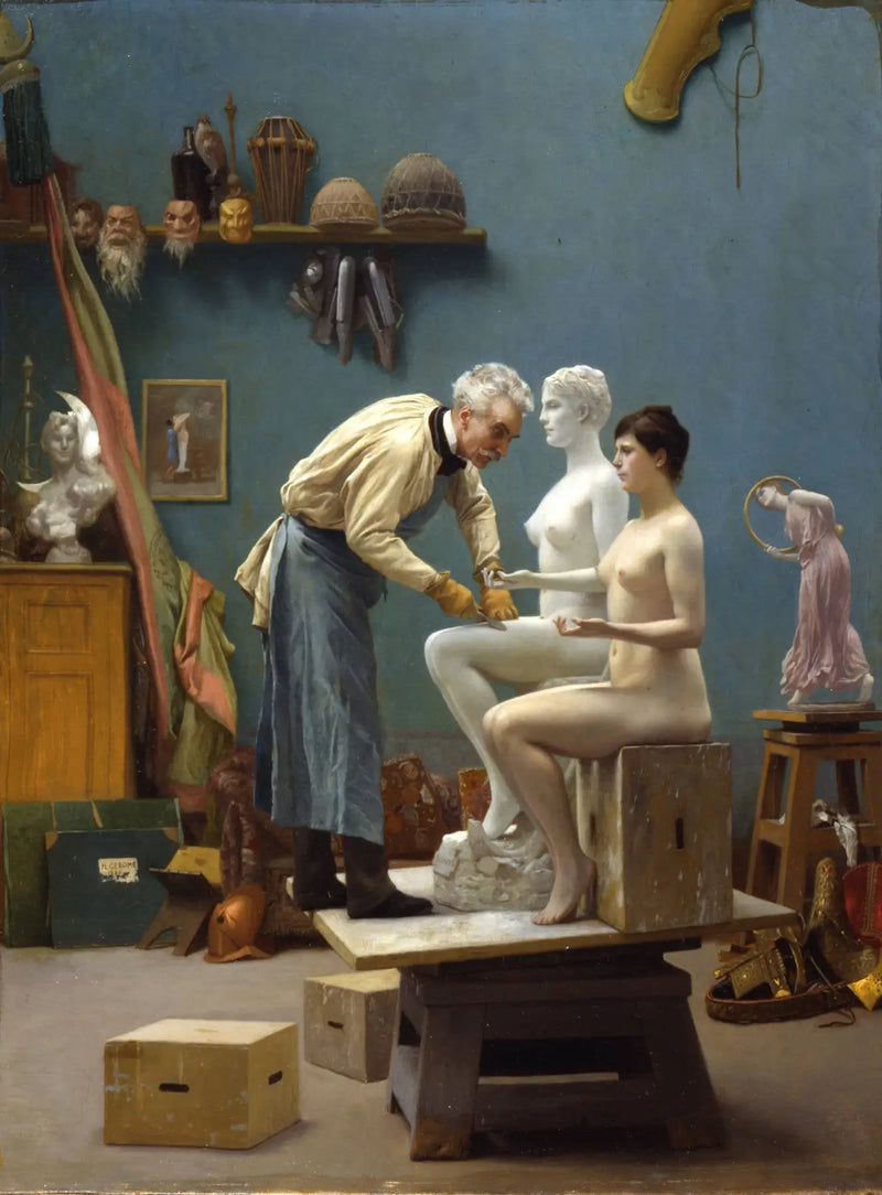 L'Artista scultore Tanagra - Jean-Léon Gérôme