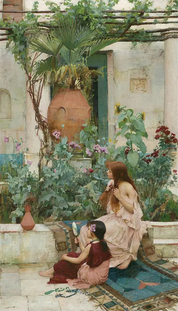 A Capri - John William Waterhouse