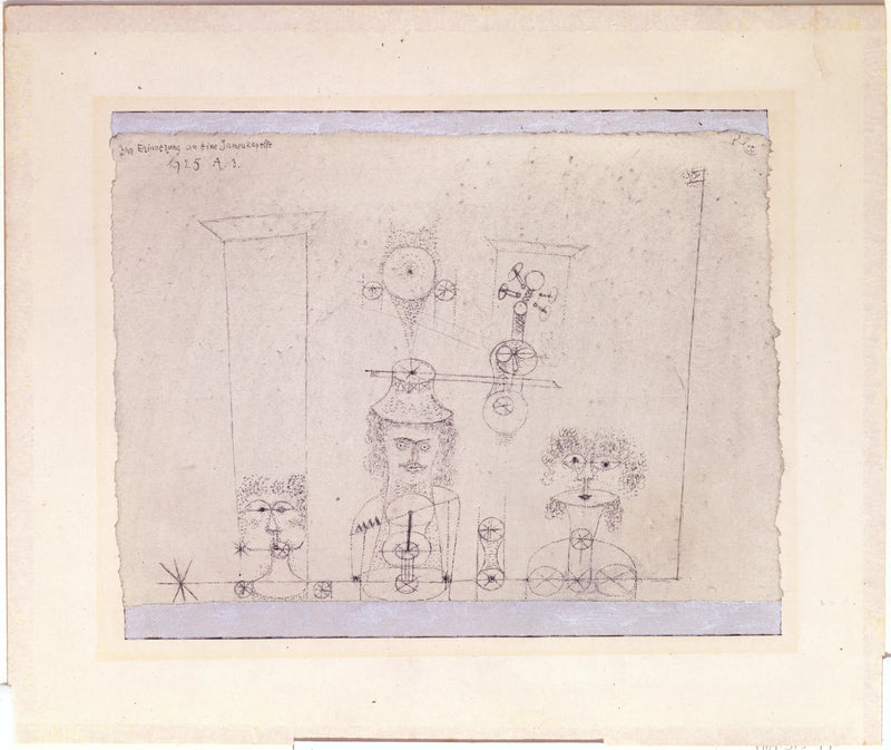 In memoria di un gruppo interamente femminile - Paul Klee