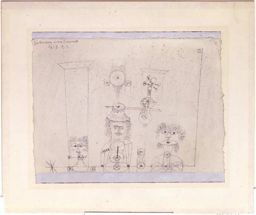 In memoria di un gruppo interamente femminile - Paul Klee
